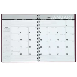 Academic Dated Planner - Monthly