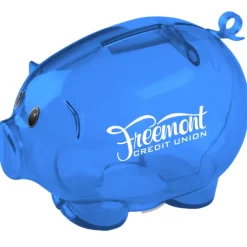 Action Piggy Bank - Translucent - 24 hr