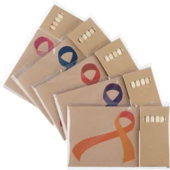 Adult Coloring Book To-Go Set - Awareness Ribbon