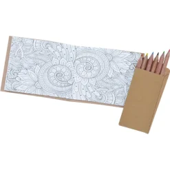 Adult Coloring Book To-Go Set - Awareness Ribbon - 24 hr