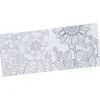 Adult Coloring Book To-Go Set - Floral - 24 hr