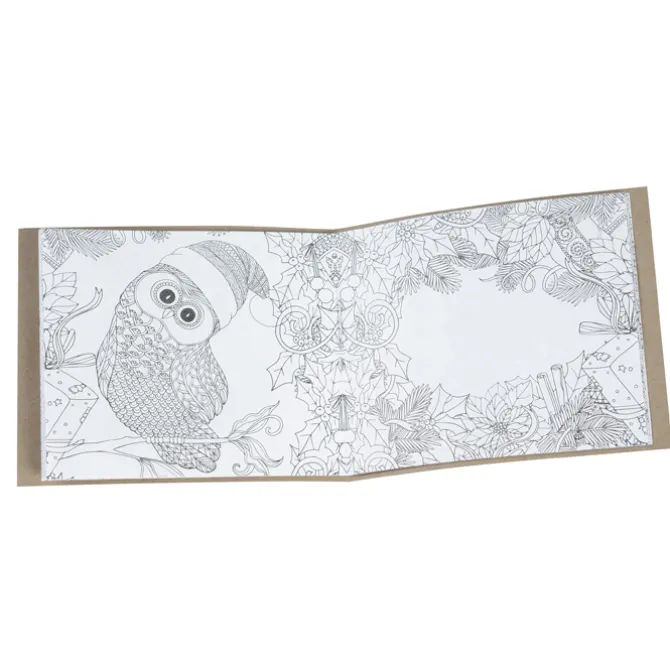 Adult Coloring Book To-Go Set - Holiday - 24 hr
