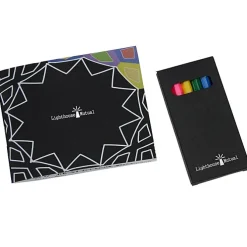 Adult Coloring Book To-Go Set - Matte Black