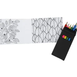 Adult Coloring Book To-Go Set - Matte Black - 24 hr