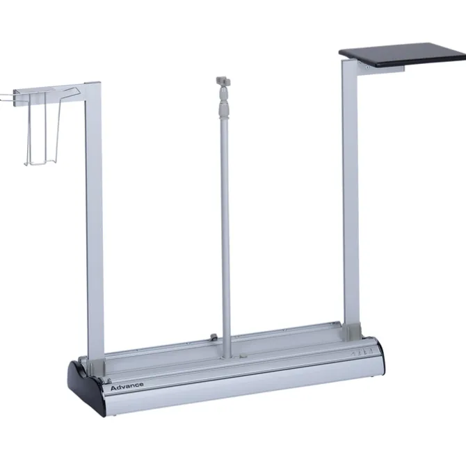 Advance Quick Change Two Sided Retractable Banner Display with Table & Lit Pocket