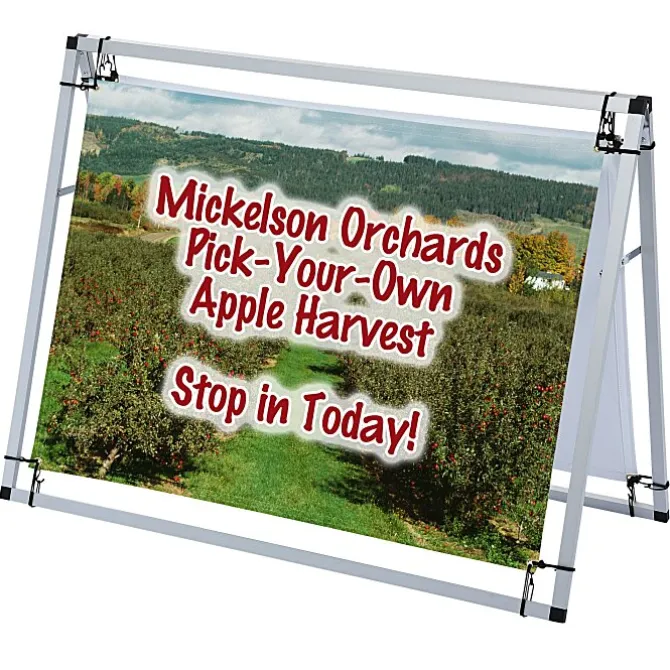 A-Frame Pro Outdoor Banner Sign - 4'