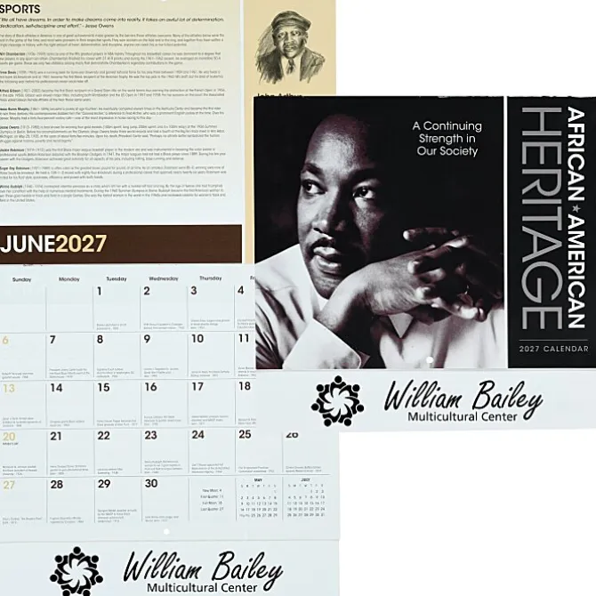 African-American Heritage Dr. Martin Luther King, Jr. Calendar