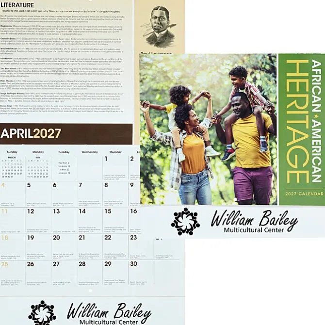 African-American Heritage Family Calendar