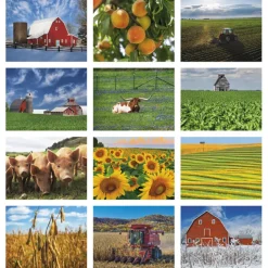 Agriculture Calendar - Spiral