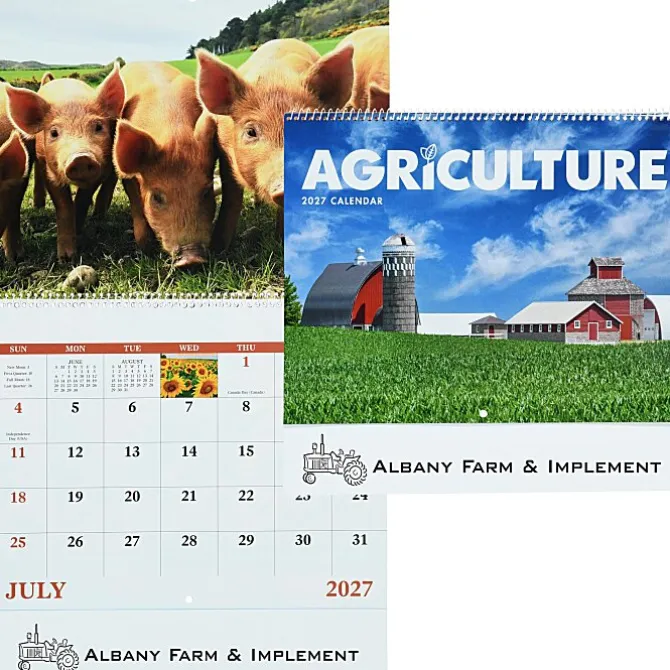 Agriculture Calendar - Spiral