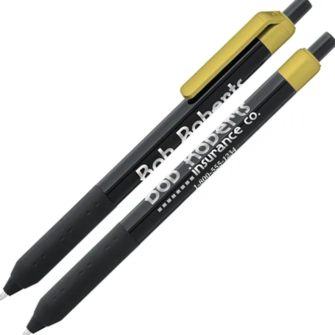 Alamo Pen - Black - Metallic - 24 hr