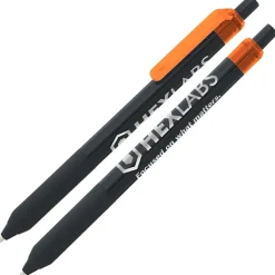 Alamo Pen - Black - Translucent