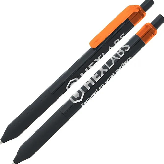 Alamo Pen - Black - Translucent