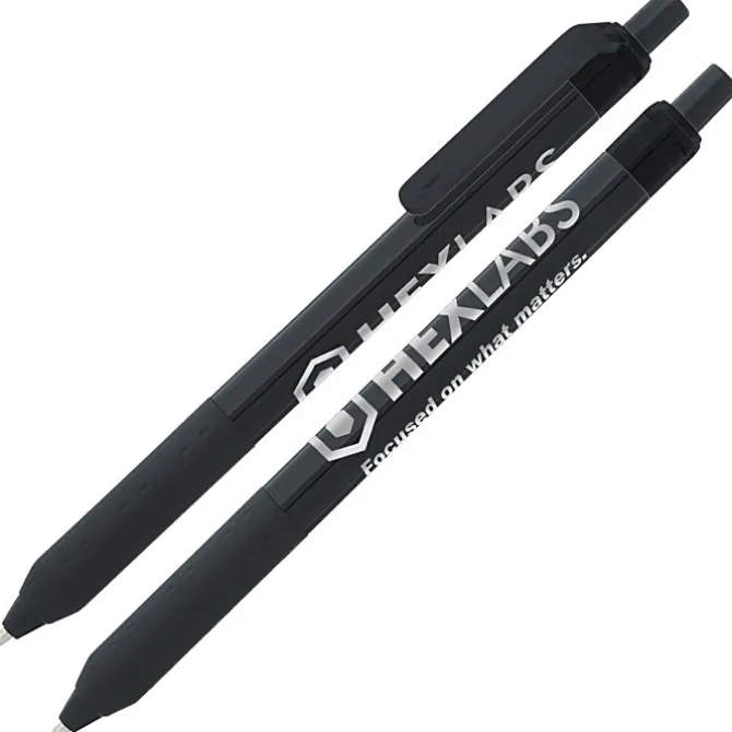 Alamo Pen - Black - Translucent