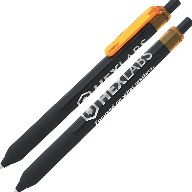 Alamo Pen - Black - Translucent