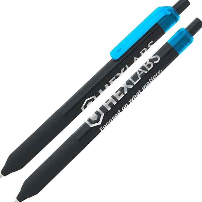 Alamo Pen - Black - Translucent