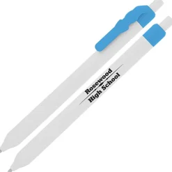Alamo Pen - White - Basketball