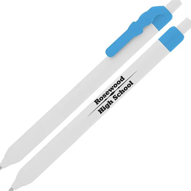 Alamo Pen - White - Basketball