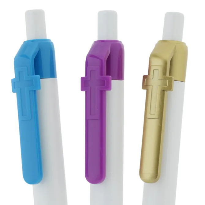 Alamo Pen - White - Cross