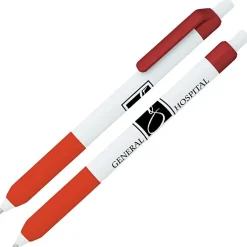 Alamo Pen - White - Metallic