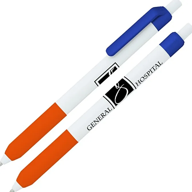 Alamo Pen - White - Metallic - 24 hr