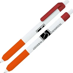 Alamo Pen - White - Metallic - 24 hr