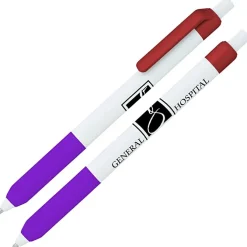 Alamo Pen - White - Metallic - 24 hr