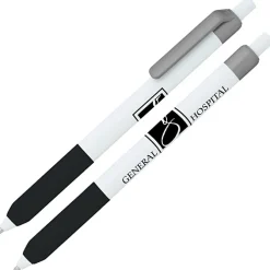 Alamo Pen - White - Metallic - 24 hr