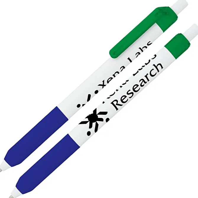 Alamo Pen - White - Translucent