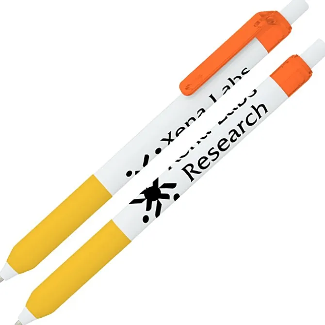 Alamo Pen - White - Translucent