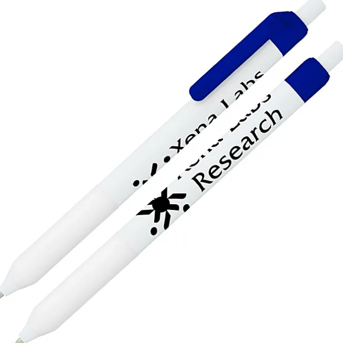 Alamo Pen - White - Translucent