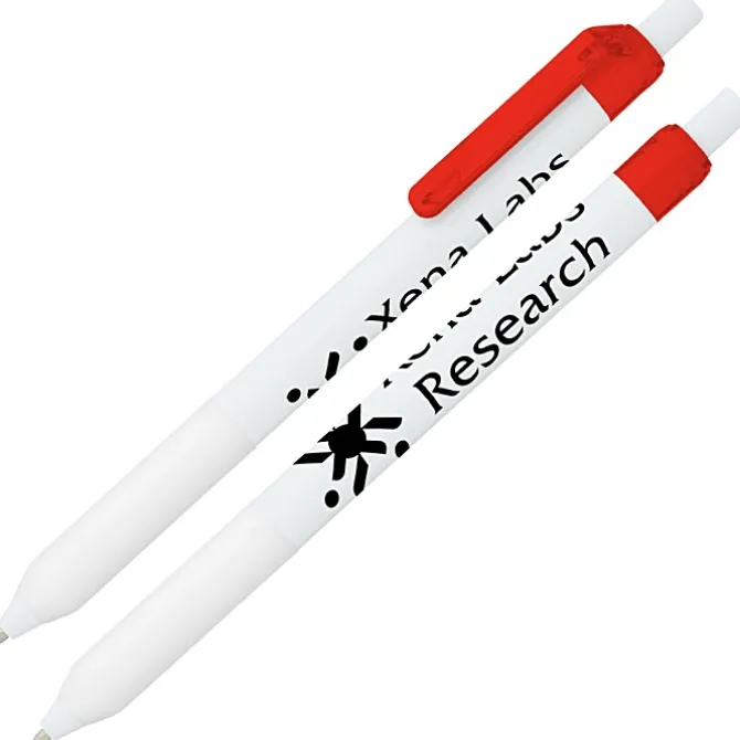 Alamo Pen - White - Translucent
