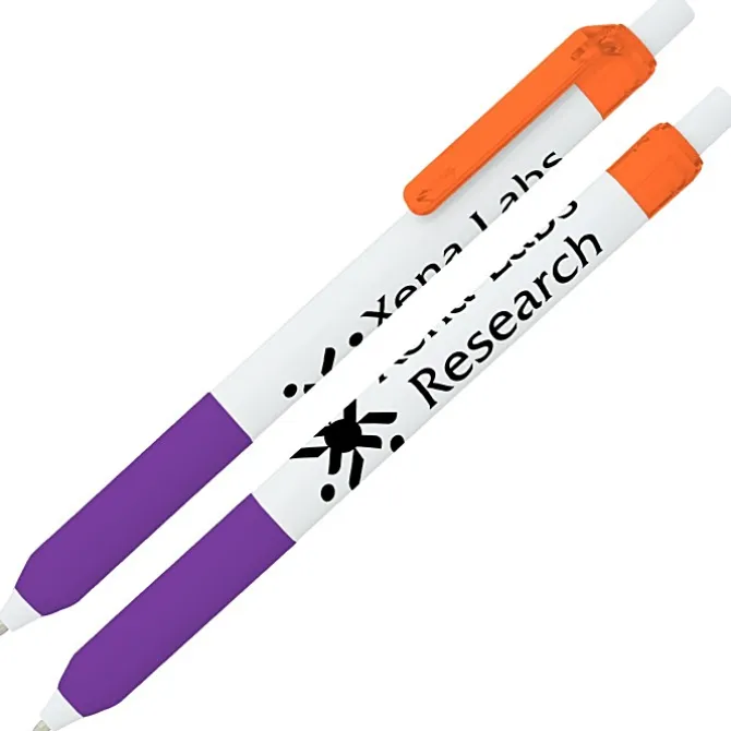 Alamo Pen - White - Translucent