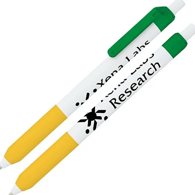 Alamo Pen - White - Translucent