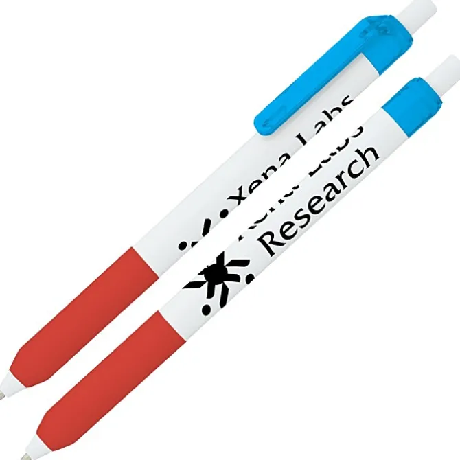Alamo Pen - White - Translucent
