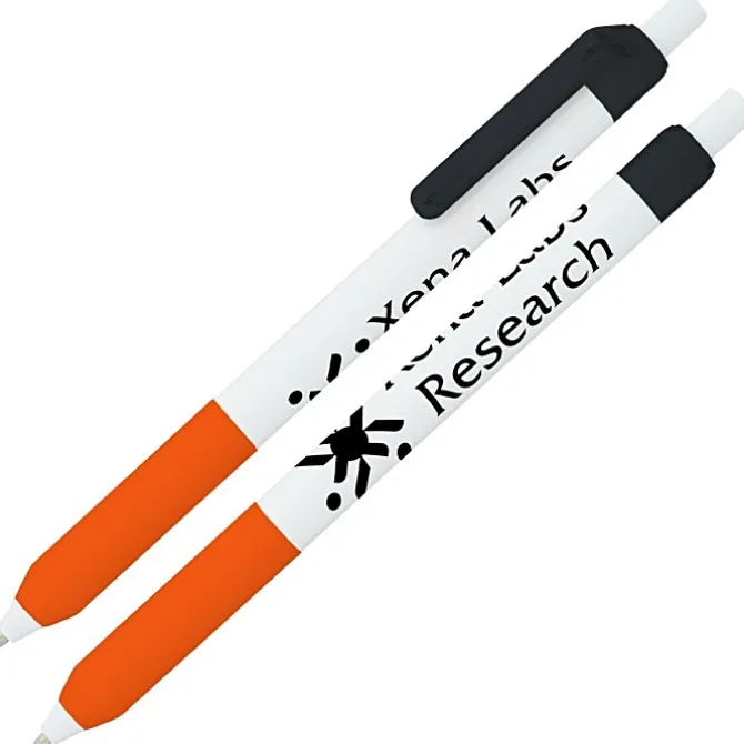 Alamo Pen - White - Translucent