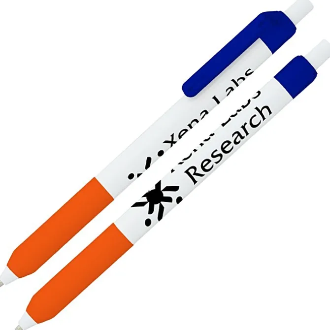 Alamo Pen - White - Translucent