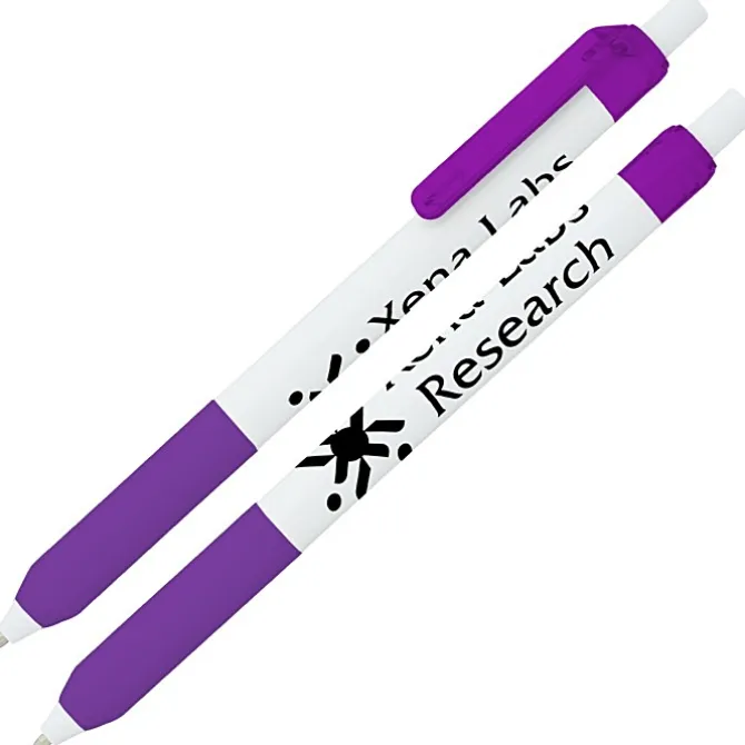 Alamo Pen - White - Translucent