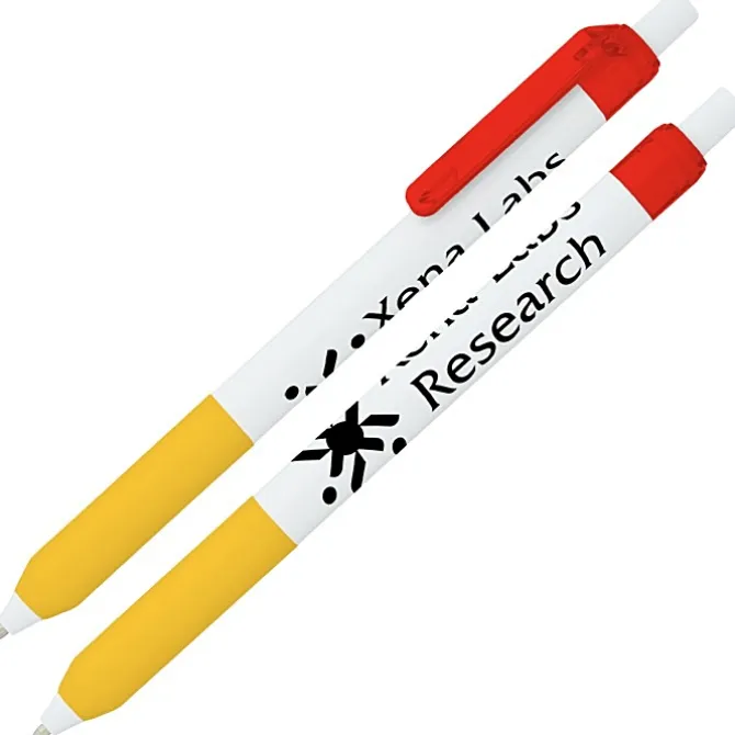 Alamo Pen - White - Translucent