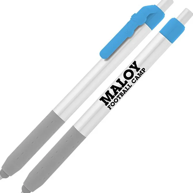 Alamo Stylus Pen - Silver - Football