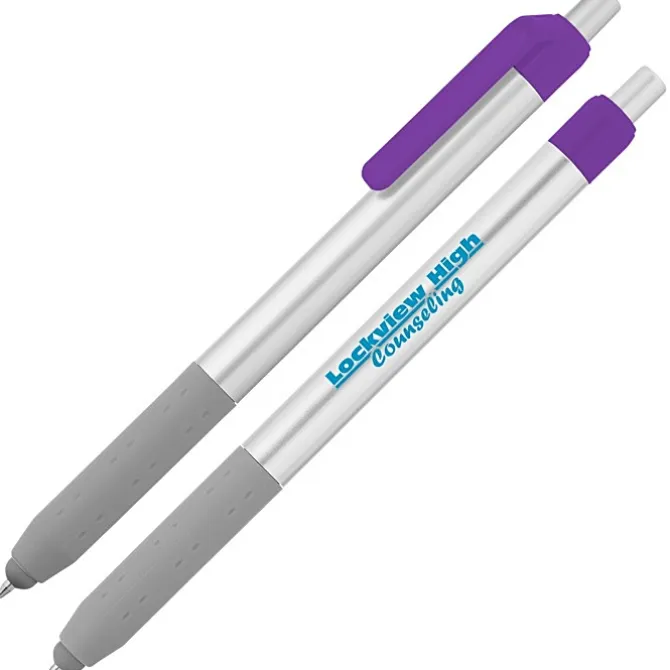 Alamo Stylus Pen - Silver - Opaque - 24 hr
