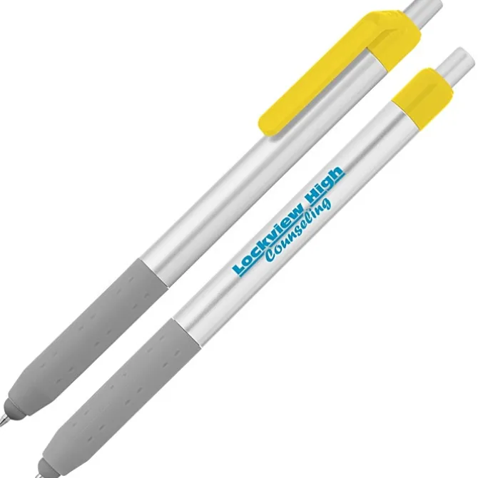 Alamo Stylus Pen - Silver - Opaque - 24 hr