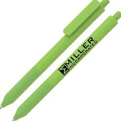 Alamo XL Clip Soft Touch Gel Pen - Neon