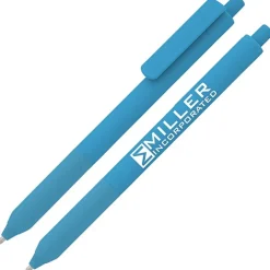 Alamo XL Clip Soft Touch Gel Pen - Neon