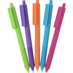 Alamo XL Clip Soft Touch Gel Pen - Neon