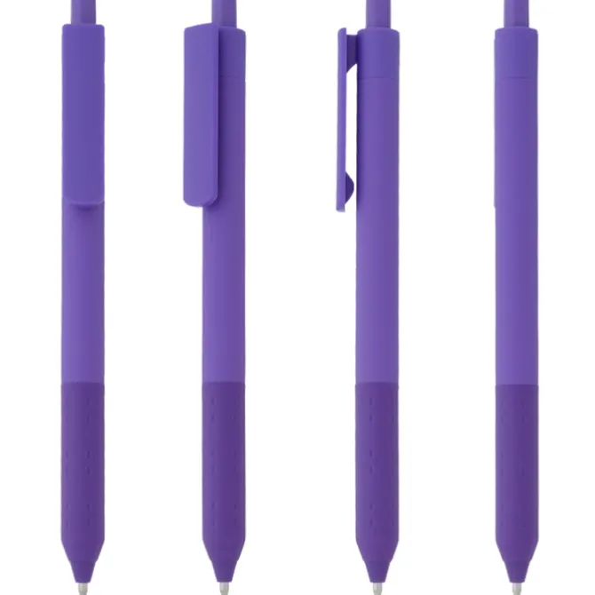 Alamo XL Clip Soft Touch Gel Pen - Neon