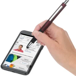 Allister Soft Touch Stylus Metal Pen - 24 hr