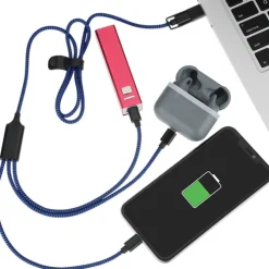 All Over Braided Charging Cable - 24 hr
