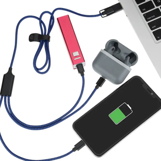 All Over Braided Charging Cable - 24 hr