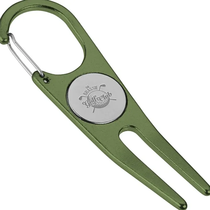 Aluminum Divot Tool with Ball Marker